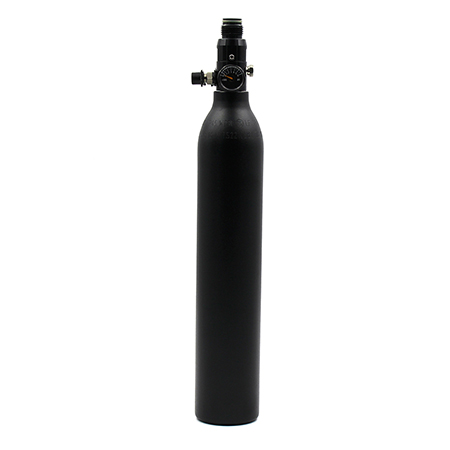 PCP Air Tank 0.2L/0.35L/0.45L M18*1.5 Thread with HPA cylinder regulator