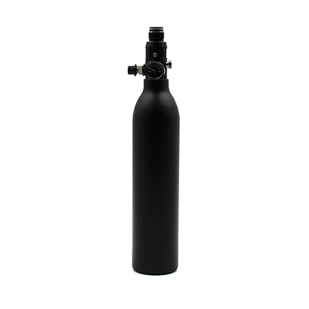 PCP Air Tank 0.2L/0.35L/0.45L M18*1.5 Thread with HPA cylinder regulator