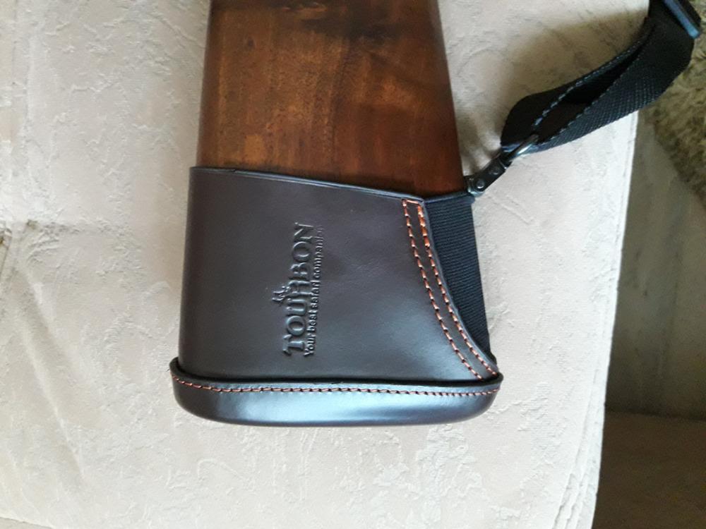 Shotgun Buttstock Rifle Extension Leather Slip-on Recoil Pad Gun - PCP Mart